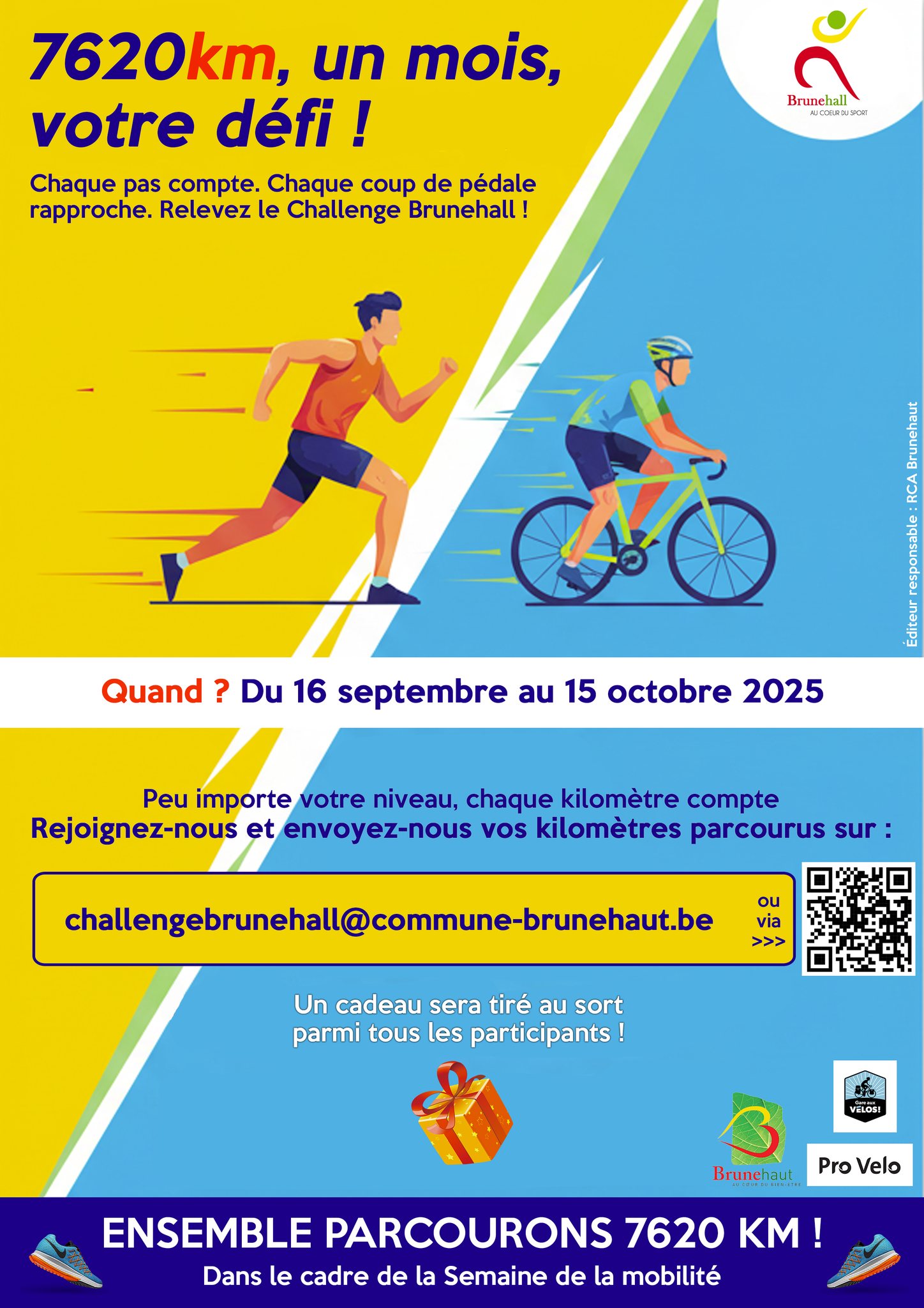 Défi 7620km Brunehaut 2025